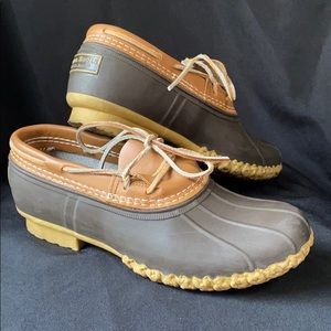 LL Bean Men’s Bean Boots Rubber Mock Duck Shoe